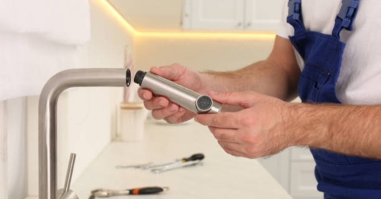 installing new faucet