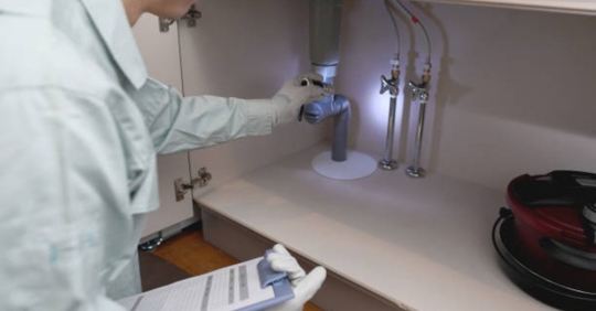 plumbing inspection