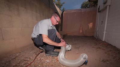 Connecting the FogTrace System Photo
